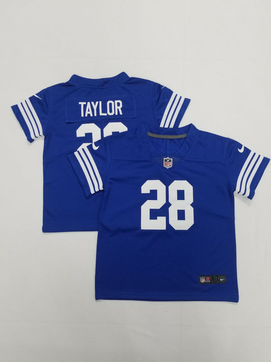 Kids/Toddlers Indianapolis Colts #28 Jonathan Taylor Stitched Jersey