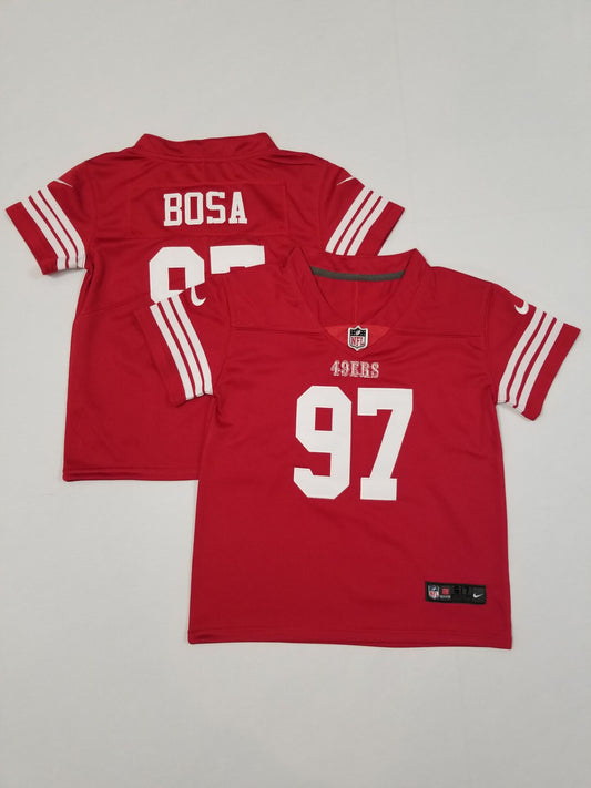 Kids/Toddlers San Francisco 49ers #97 Nick Bosa Stitched Jersey