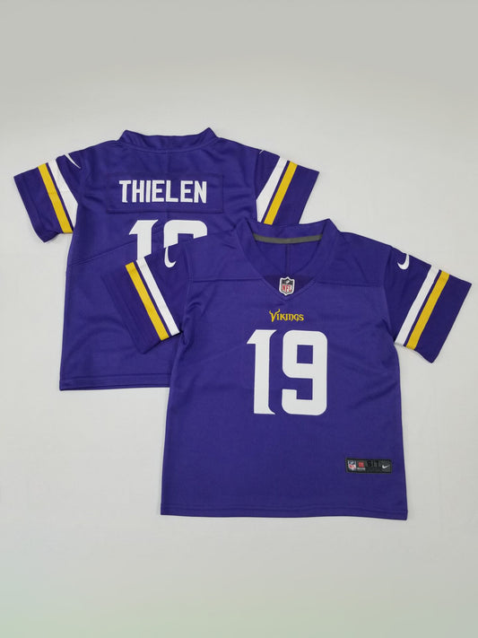 Kids/Toddlers Minnesota Vikings #19 Adam Thielen Stitched Jersey