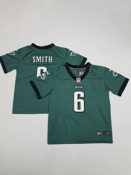 Kids/Toddlers Philadelphia Eagles #6 DeVonta Smith Stitched Jersey