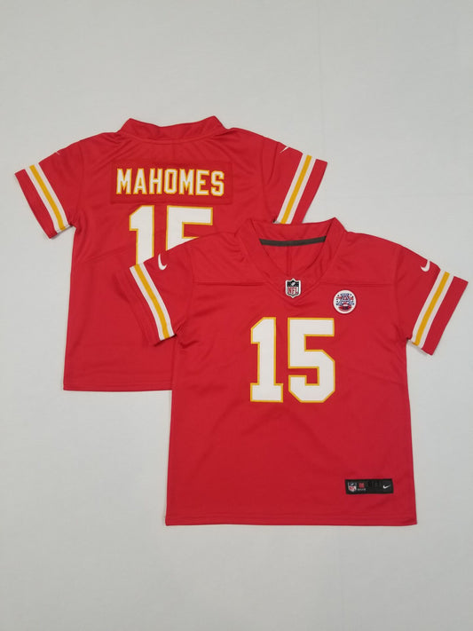 Kids/Toddlers Kansas City Chiefs #15 Patrick Mahomes Stitched Jersey