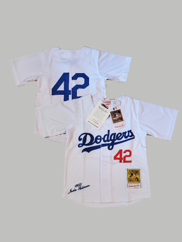 Kids/Toddlers Brooklyn Dodgers #42 Jackie Robinson Throwback Jersey