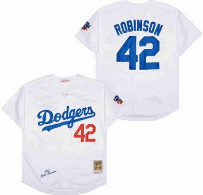 Brooklyn Dodgers #42 Jackie Robinson Throwback Jersey