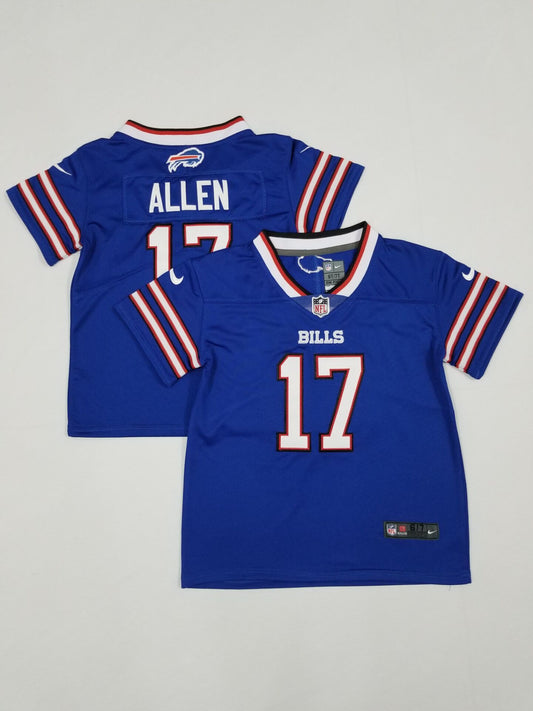 Kids/Toddlers Buffalo Bills #17 Josh Allen Stitched Jersey