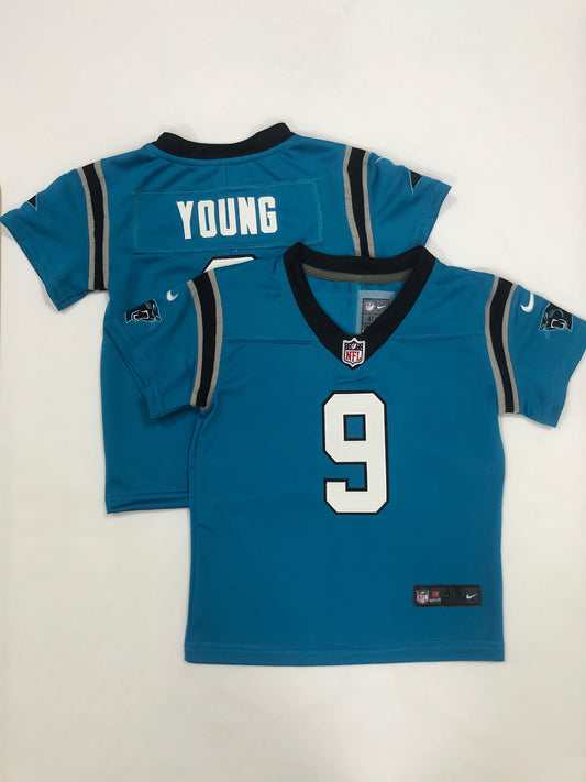 Kids/Toddlers Carolina Panthers #8 Bryce Young Stitched Jersey