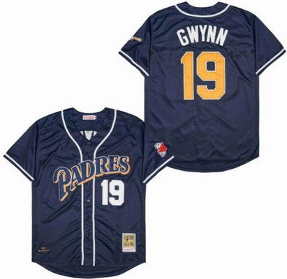 San Diego Padres # 19 Tony Gwynn Throwback Jersey