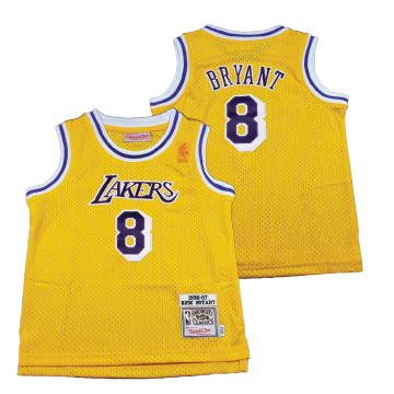 Los Angeles Lakers #8 Kobe Bryant Toddler Throwback Jersey